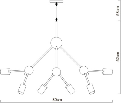 Подвесная люстра Arte Lamp MATRIX