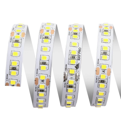 Светодиодная лента Apeyron 18W/m 168Led/m 2835SMD холодный белый 1M 230BL