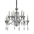 Подвесная люстра Lumina Deco Libero LDP 1230-12 CHR