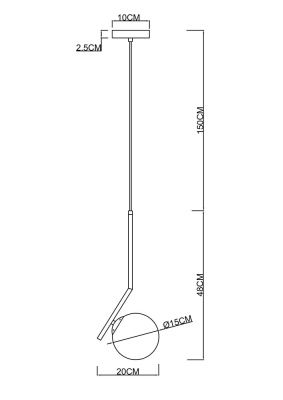 Подвесной светильник Arte Lamp BOLLA-UNICA