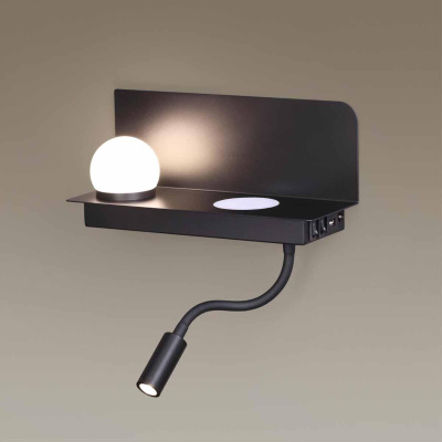 Настенный светодиодный светильник Odeon Light Hightech Smart shelf 4202/6WL