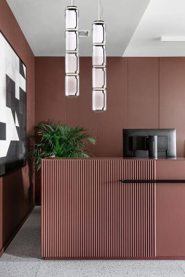 Подвесной светодиодный светильник Milosh Tendence 0749PLC-4BK