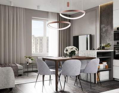 Подвесной светодиодный светильник Milosh Tendence 0686CLA-60BR