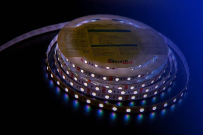 Светодиодная влагозащищенная лента DesignLed 14,4W/m 60LED/m 5050SMD разноцветный 5M 000603