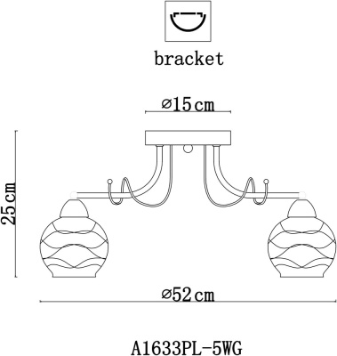 Люстра Arte Lamp INTRECCIO