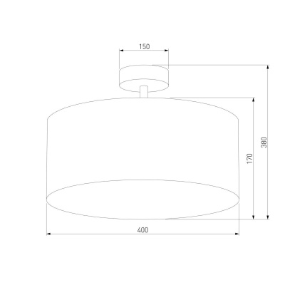 Потолочный светильник TK Lighting 4240 Rondo Graphite