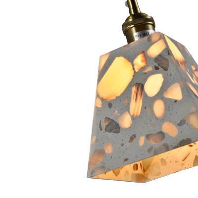 Подвесной светильник Zortes Terrazzo ZRS.1878.03, Мощность - Зависит от лампы, Тип лампы: E27, В -1000мм/350мм / Ш - 170мм/170мм