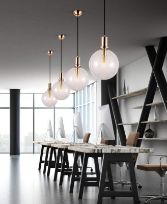 Подвесной светильник Lumina Deco Dorito LDP 1212-250 TR+GD