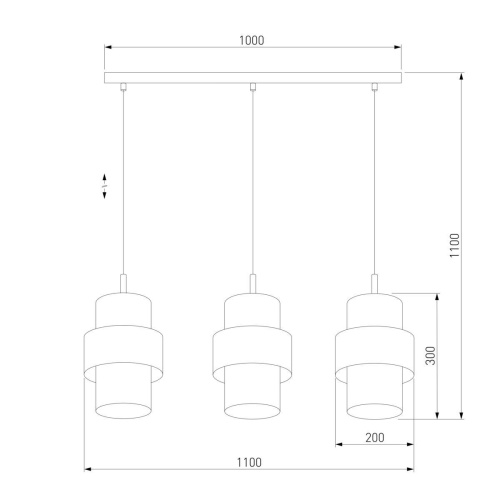 Подвесной светильник TK Lighting 4378 Calisto