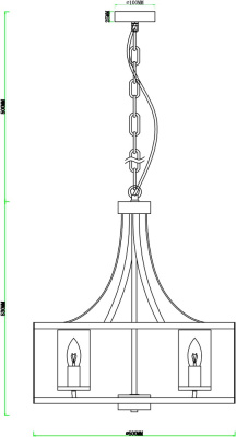 Подвесная люстра Arte Lamp AVIOR