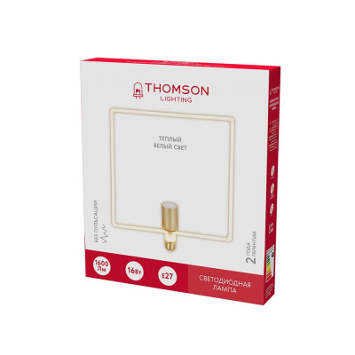Лампа светодиодная филаментная Thomson E27 16W 2700K трубчатая матовая TH-B2402