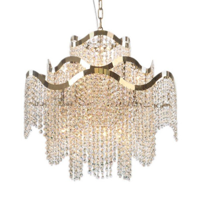 Подвесная люстра Newport 10558+4/C gold М0064869