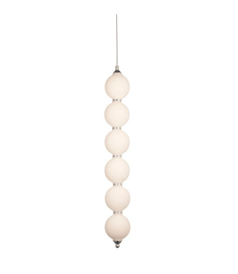 Подвесной светодиодный светильник Lumina Deco Snowman LDP 6835-1 WT+CHR