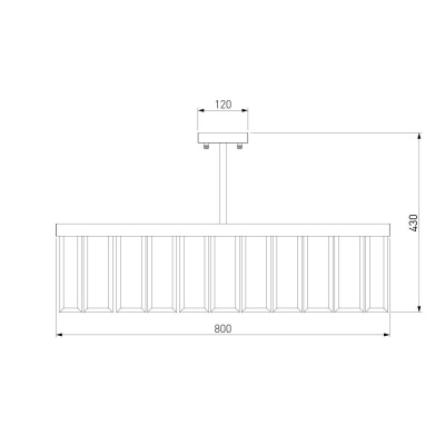 Потолочная люстра Bogates Eclipse 357/8 Smart