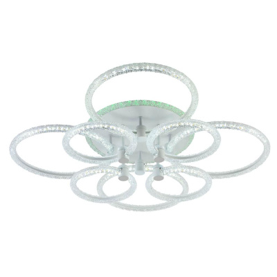 Потолочная светодиодная люстра Profit Light 8024/4+4 WHT