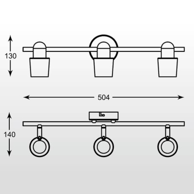 Спот Zumaline Alex TK99515-3W