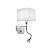 Бра Ideal Lux Holiday AP2 Bianco 124162