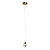 Подвесной светодиодный светильник Loft IT Rock 10111 Gold