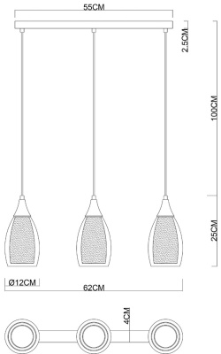 Подвесной светильник Arte Lamp BARRY