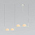 Подвесной светильник Eurosvet Stair 70145/4 белый