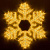 Светодиодная фигура Ardecoled Снежинка ARD-Snowflake-M10-1000x900-576Led Warm 034259