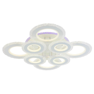 Потолочная светодиодная люстра Profit Light 8081/4+4 WHT