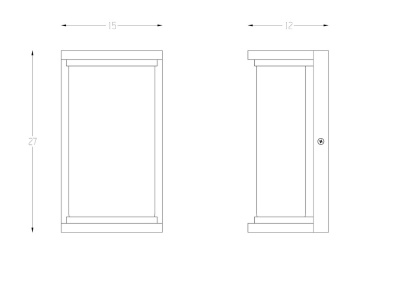 Уличный настенный светильник Arte Lamp ATLANTIS