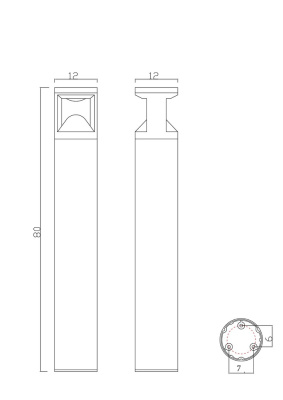 Ландшафтный светильник Arte Lamp ISTANBUL