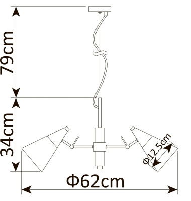 Подвесная люстра Arte Lamp BROOKLYN
