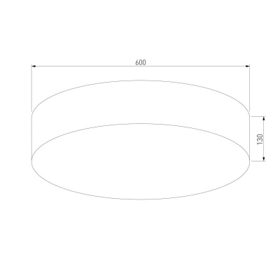 Потолочный светильник TK Lighting 1587 Rondo Black