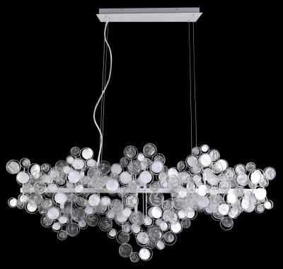 Подвесной светильник Crystal Lux Deseo SP15 L1400 Silver