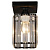 Потолочный светильник Seven Fires Netta WD3519/1C-BK-CL