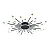 Escada 629/A LED*135W Black/Gold