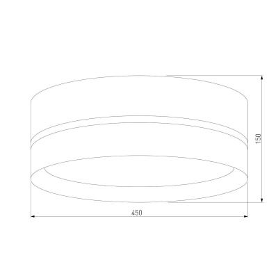 Потолочный светильник TK Lighting 6548 Paglia Black