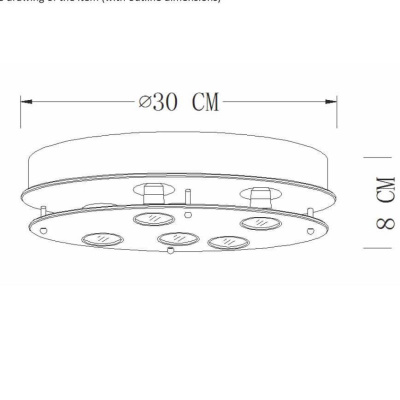 Потолочный светодиодный светильник Lucide Ready-Led 79170/15/11