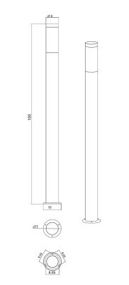 Ландшафтный светильник Arte Lamp SALIRE