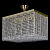 Потолочный светильник Artglass Leandra 350X600 CE