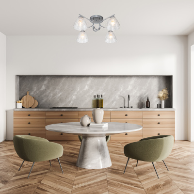 Escada 659/4PL E27*60W Chrome