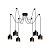 Подвесная люстра Ambrella light Traditional TR8132