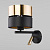 Бра TK Lighting 2579 Hilton Black Gold