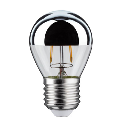 Лампа светодиодная Е27 4,5W 2700K шар зеркальный 28483