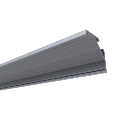 Комплект алюминиевого углового профиля Apeyron с широким рассеивателем, 2шт*1м 08-08-02