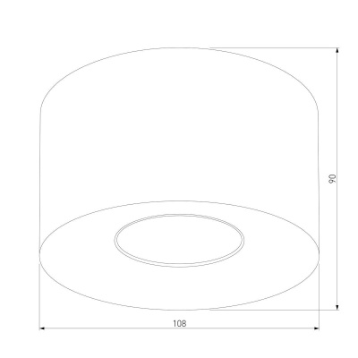 Потолочный светильник TK Lighting 3235 Orion Graphite