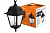 Светильник садово-парковый НСУ 04-60-001 четырехгранник, подвес, пластик, черный TDM