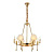 Подвесная люстра Lumina Deco Montego LDP 8010-6 F.GD