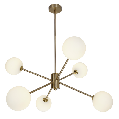 Cветильник на штанге Zortes Ragy ZRS.1893.06, Мощность - Зависит от лампы, Тип лампы: E14, В -400мм / Ш - ᴓ700мм