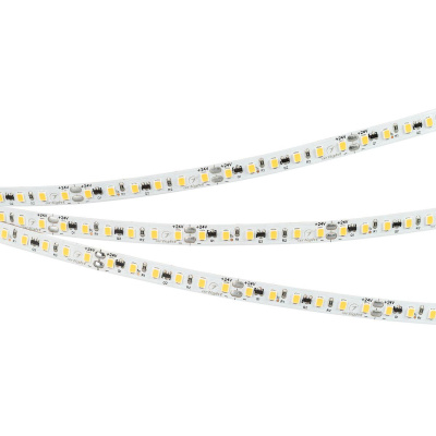 Светодиодная лента Arlight 9,6W/m 120LED/m 2835SMD холодный белый 10M IC-A120-8mm 24V White6000 037963
