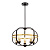 Подвесная люстра Lumina Deco Monterey LDP 1141-5 BK+MD