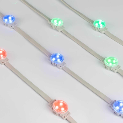 Светодиодный модуль Arlight SPI-F3-D30 12V RGB-RAM-Auto 036831