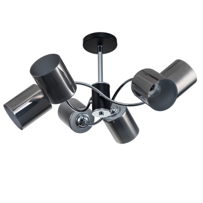 Escada 661/6PL E27*60W Black/Chrome